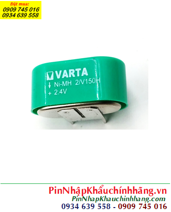 Pin sạc Varta 2/V150H (2.4v-150mAh), Pin nuôi nguồn Varta 2/V150H (2.4v-150mAh), Pin Varta 2.4v-150mAh